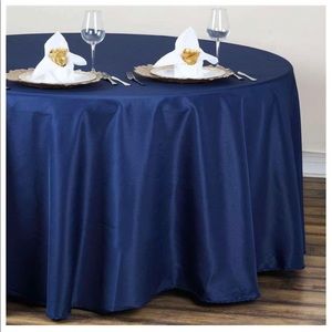 NIB Navy Blue Event Linens/Tablecloth’s